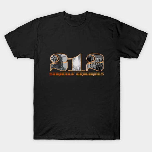 212 T-Shirt by NYCMikeWP